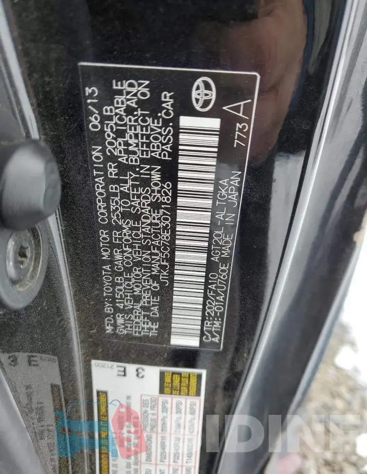 JTKJF5C78E3071826 Photo# 12