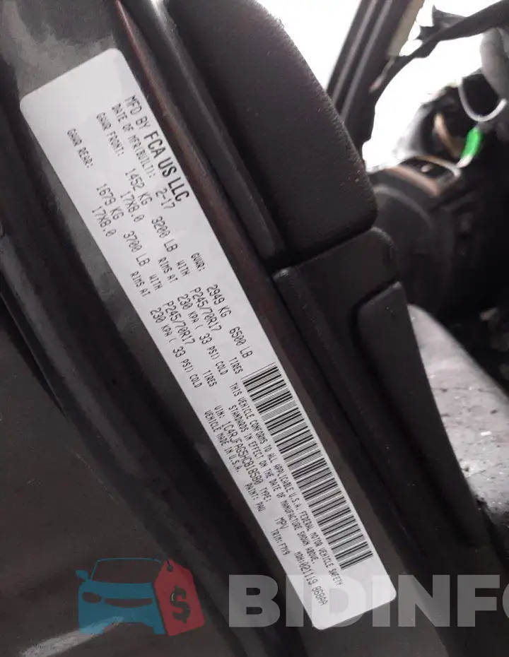 1C4RJFAG5HC818580 Photo# 13