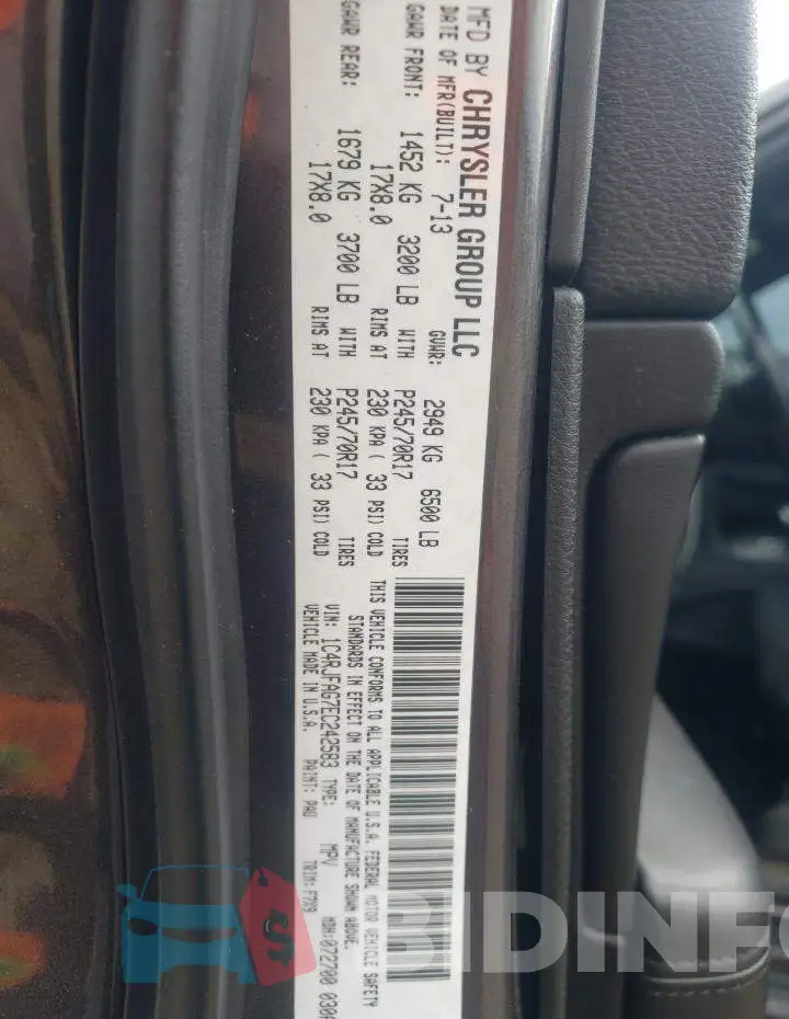 1C4RJFAG7EC242583 Photo# 10