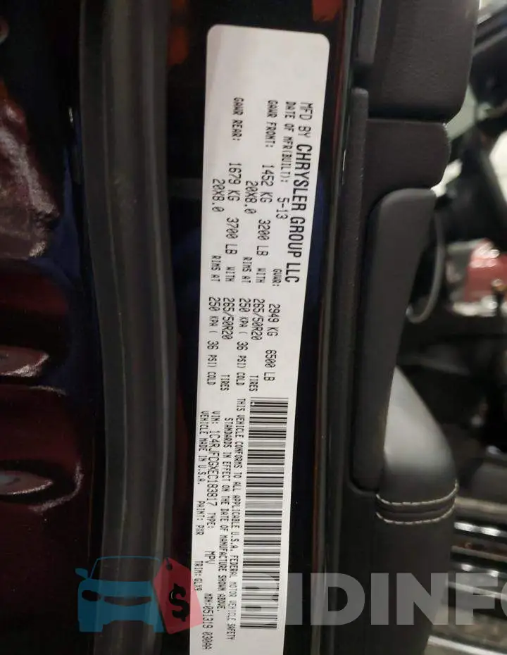 1C4RJFCGXEC183817 Photo# 12