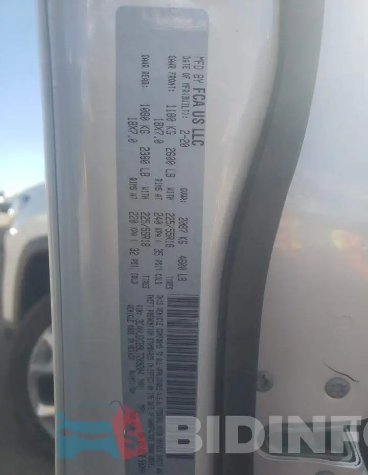 3C4NJDCB9LT209204 Photo# 13