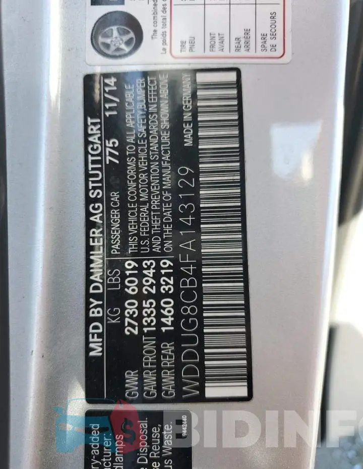 WDDUG8CB4FA143129 Photo# 10