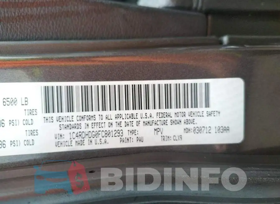 1C4RDHDG0FC801293 Photo# 13