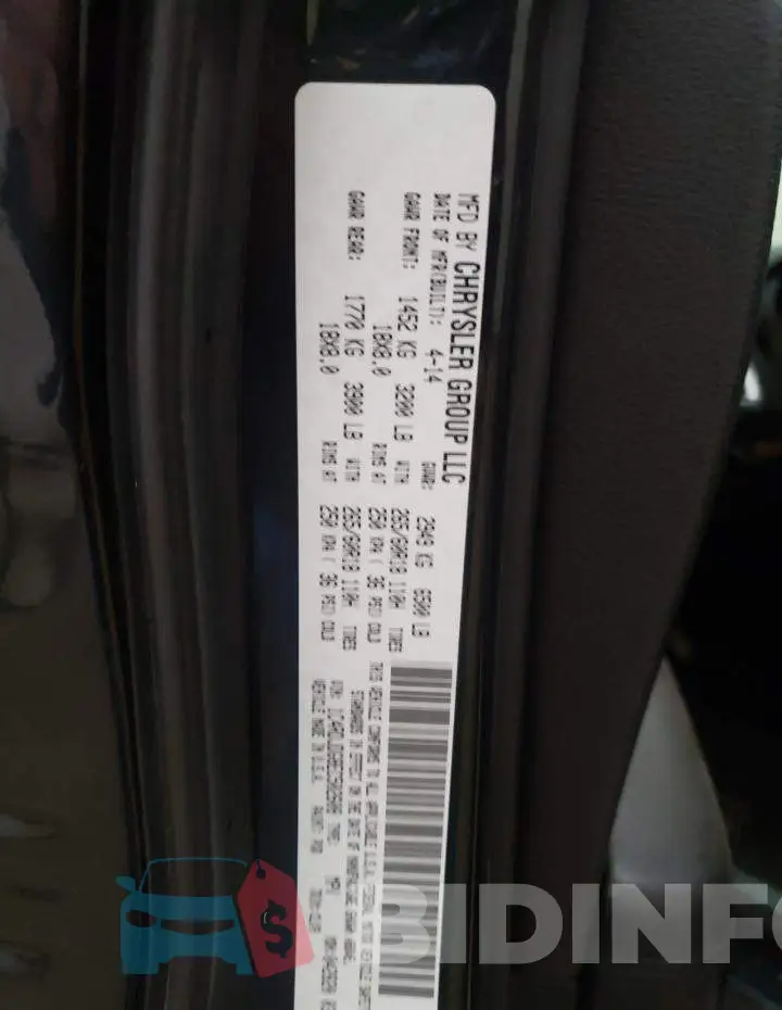 1C4RDJDG8EC502608 Photo# 10