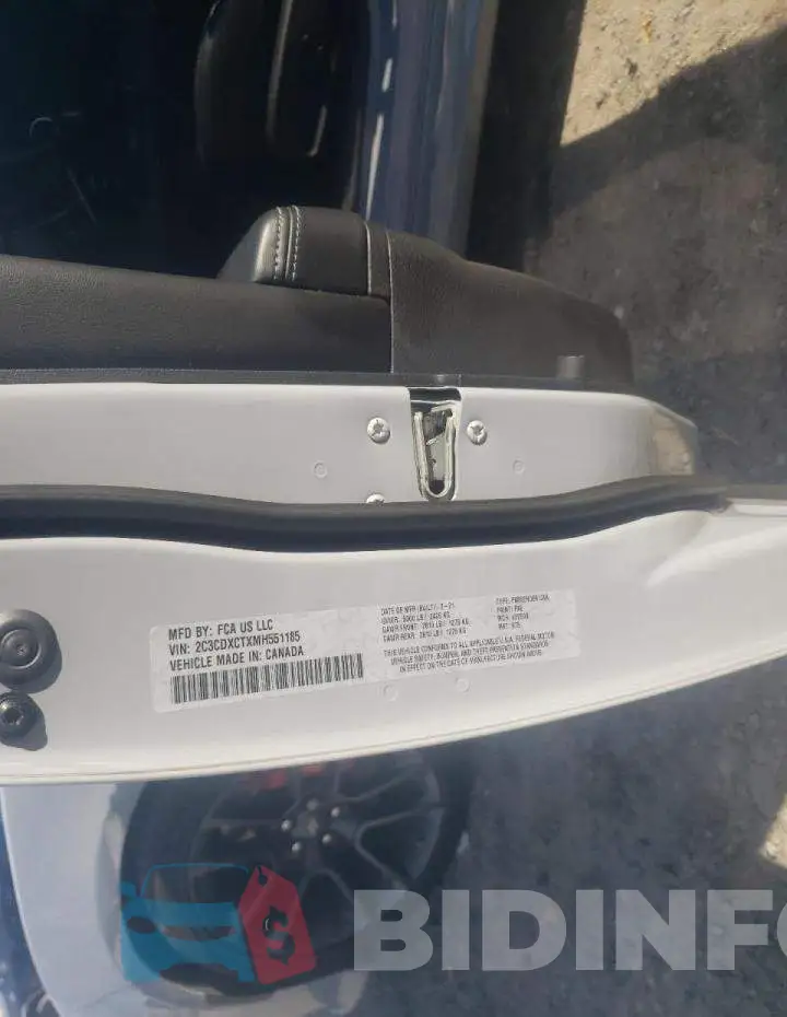 2C3CDXCTXMH551185 Photo# 12