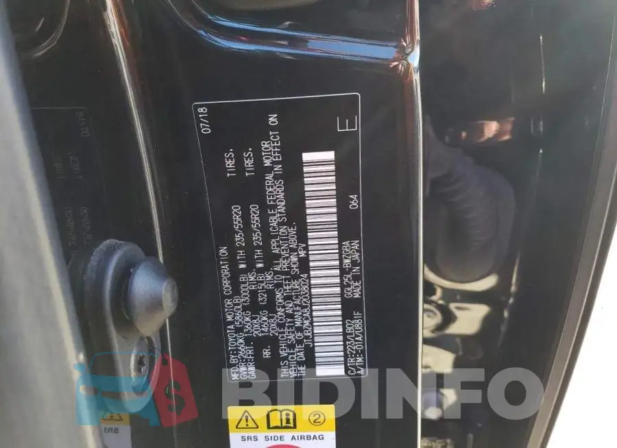 JTJBZMCA8J2038024 Photo# 12
