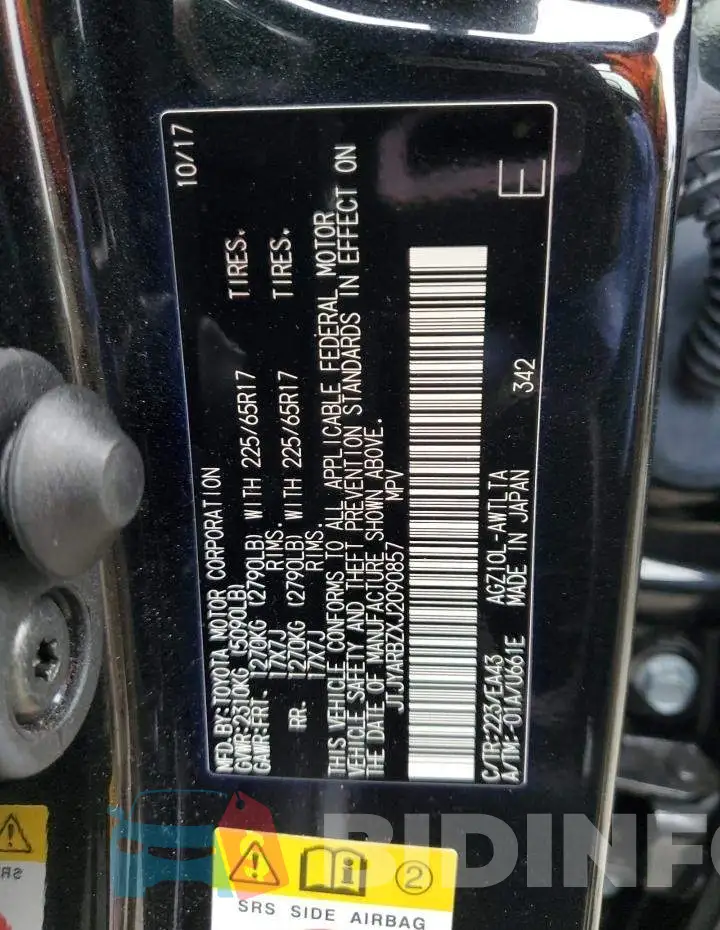 JTJYARBZXJ2090857 Photo# 14