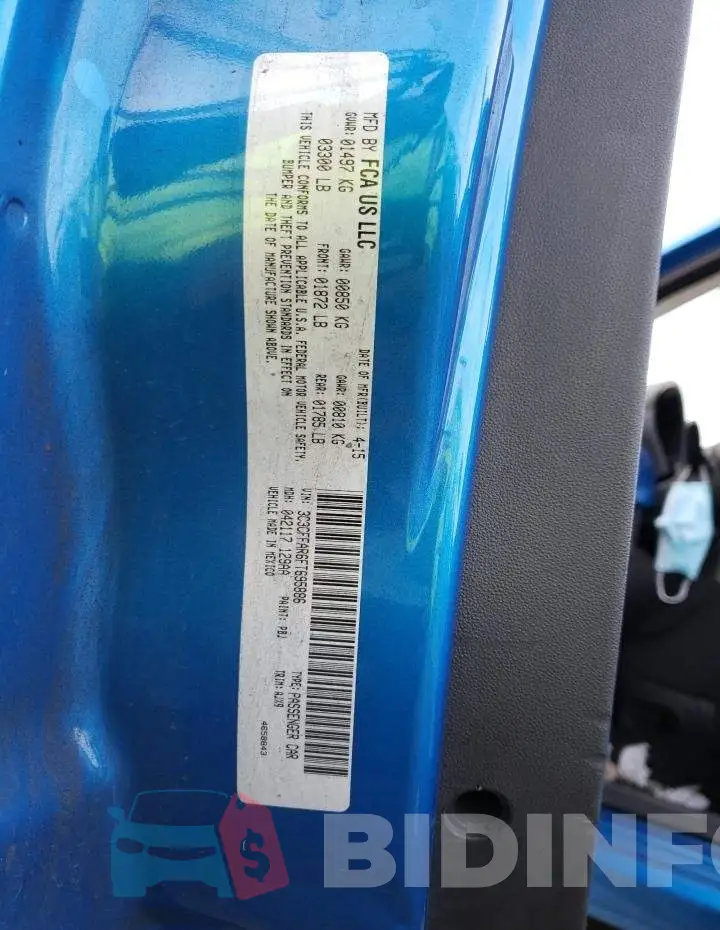 3C3CFFAR6FT695886 Photo# 12