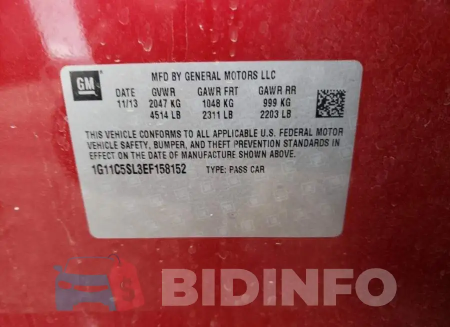 1G11C5SL3EF158152 Photo# 12