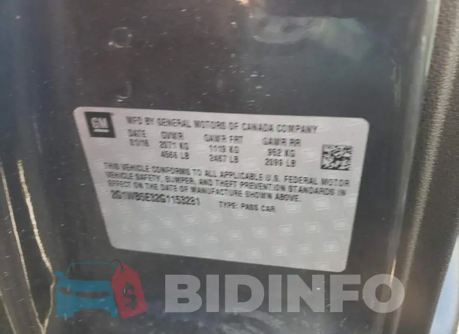 2G1WB5E32G1153281 Photo# 10