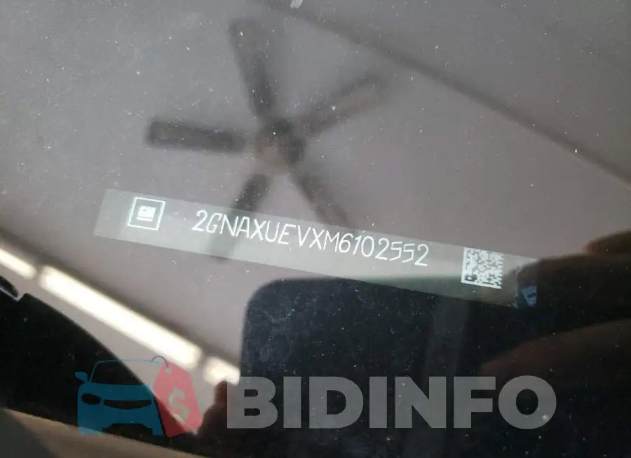 2GNAXUEVXM6102552 Photo# 12