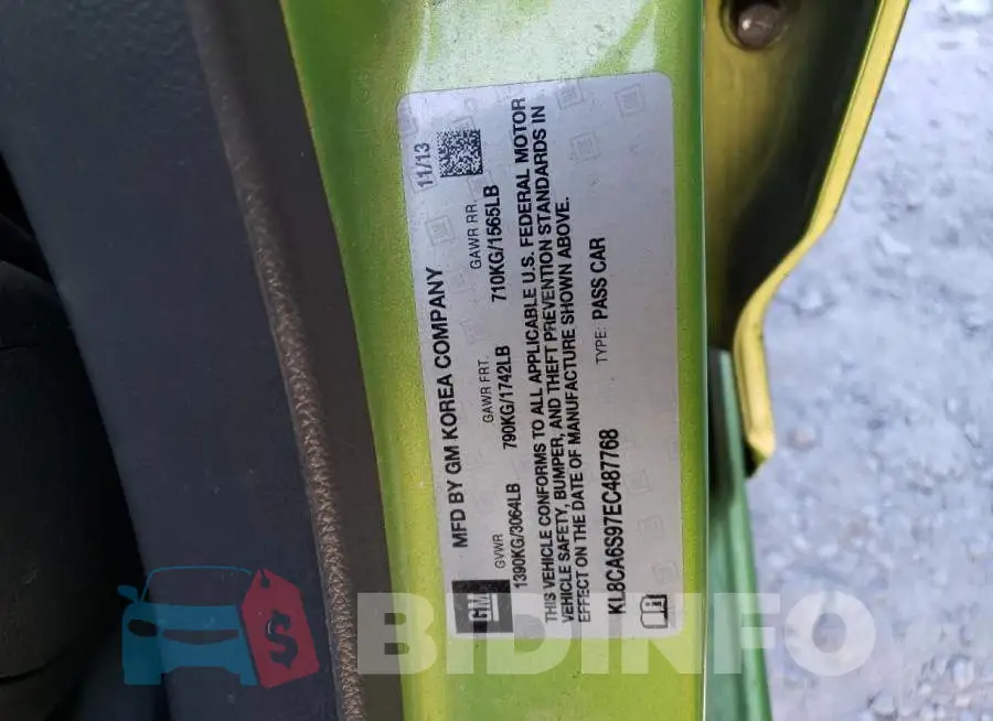 KL8CA6S97EC487768 Photo# 12