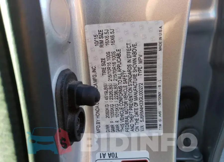 5J6RM4H33GL000272 Photo# 12