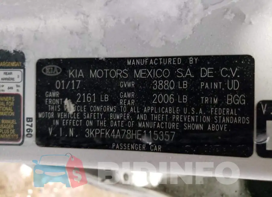 3KPFK4A78HE115357 Photo# 12