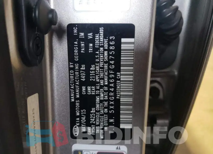 5XXGR4A69FG475863 Photo# 12