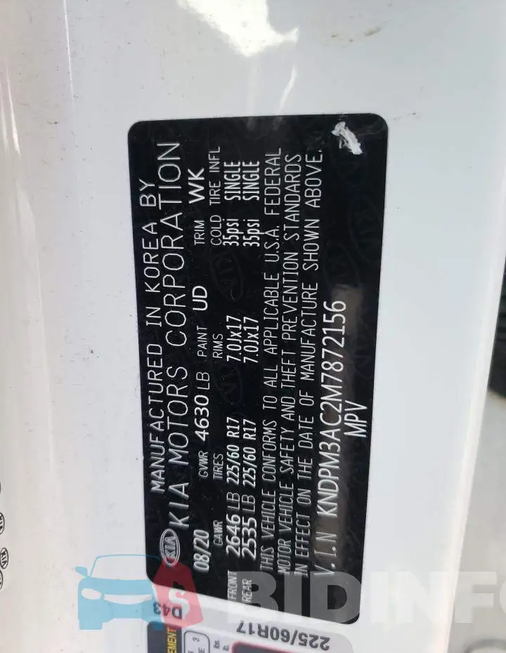 KNDPM3AC2M7872156 Photo# 12