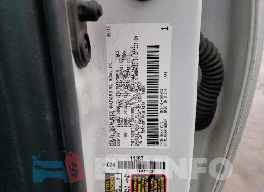 5TFCY5F18EX016108 Photo# 12