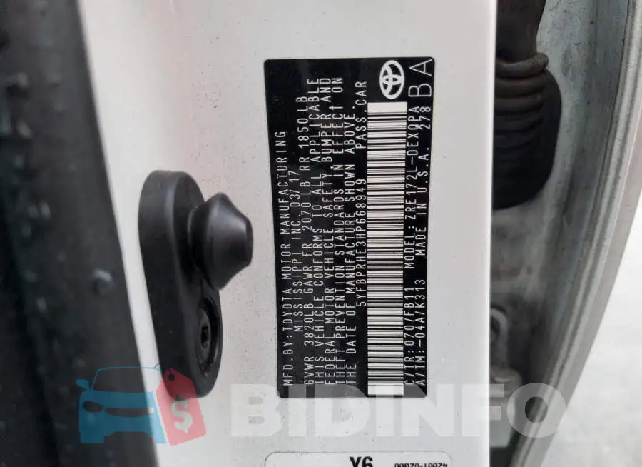 5YFBPRHE3HP668949 Photo# 13