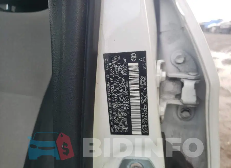 JTDKTUD31ED577566 Photo# 12