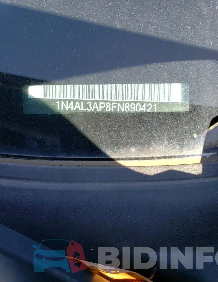 1N4AL3AP8FN890421 Photo# 12