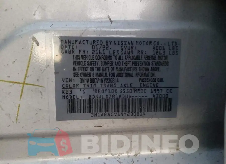 3N1AB8CV1NY230814 Photo# 12