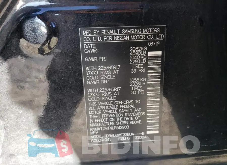 KNMAT2MT4LP512903 Photo# 10