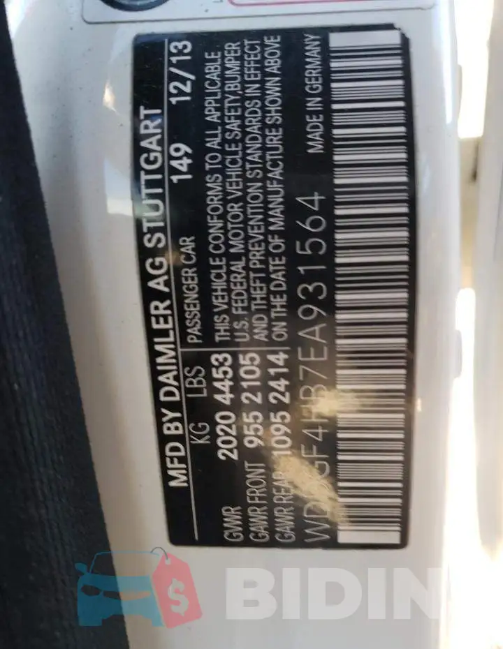 WDDGF4HB7EA931564 Photo# 12