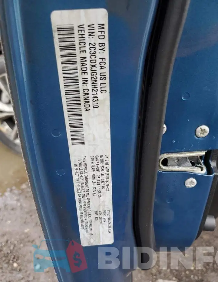 2C3CDXJG2NH214310 Photo# 12