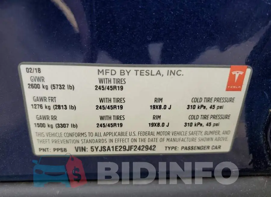 5YJSA1E29JF242942 Photo# 13