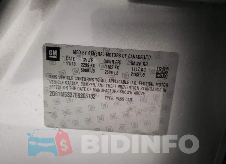 2G61M5S37E9205182 Photo# 12