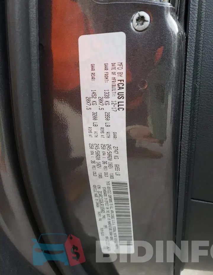 2C4RC1GG8JR165065 Photo# 12