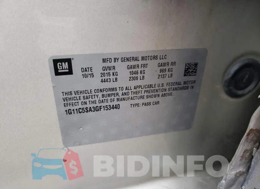 1G11C5SA3GF153440 Photo# 12