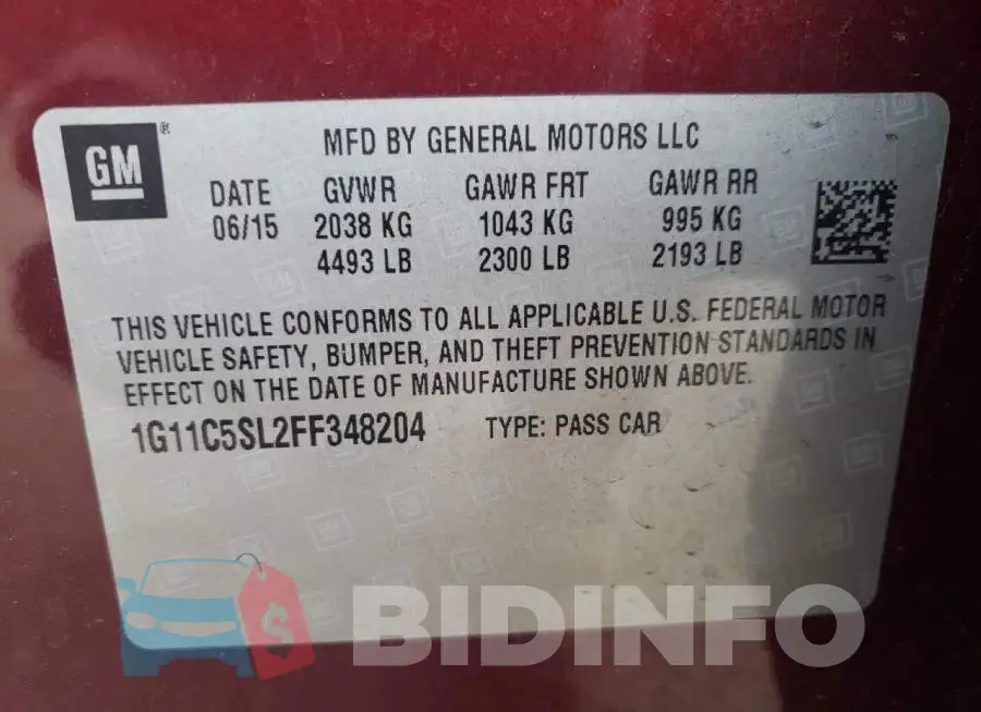 1G11C5SL2FF348204 Photo# 12