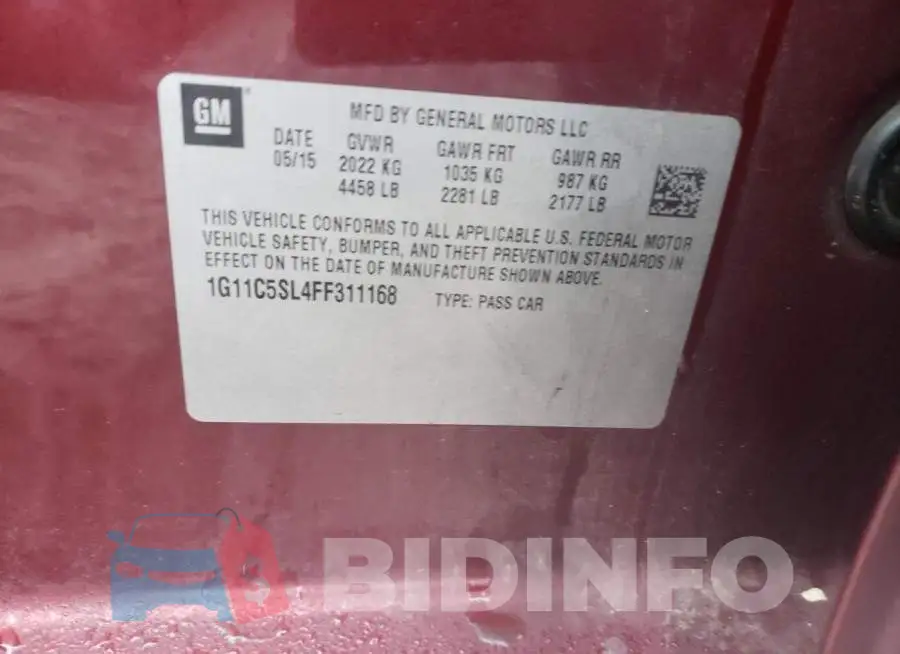 1G11C5SL4FF311168 Photo# 12