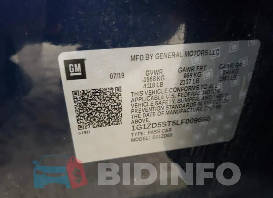 1G1ZD5ST5LF009660 Photo# 10