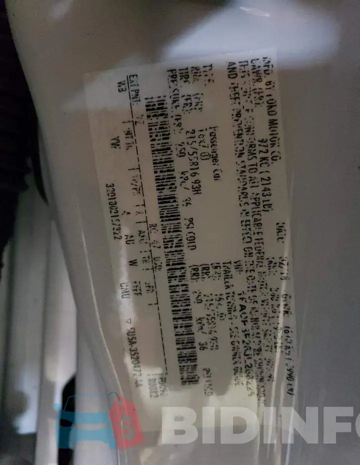 1FADP3F26JL268225 Photo# 12