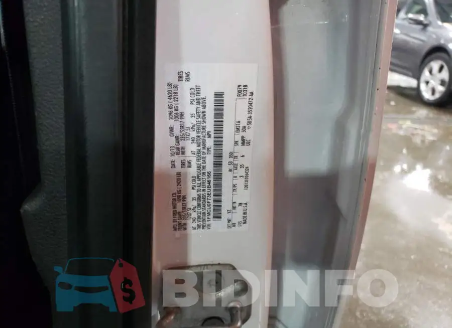 1FMCU0F73EUB46166 Photo# 13