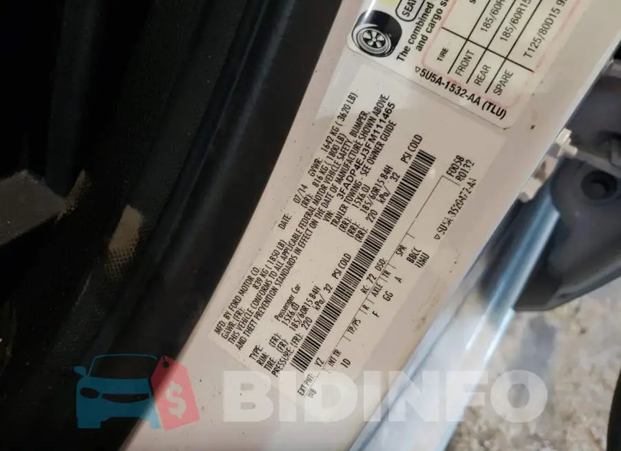 3FADP4EJ3FM111465 Photo# 13