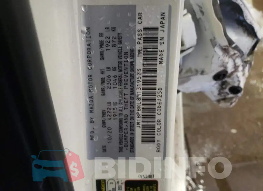 JM1BPBKL8M1319573 Photo# 12