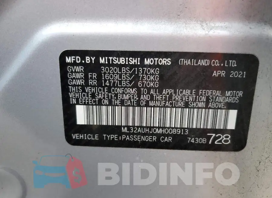ML32AUHJ0MH008913 Photo# 12