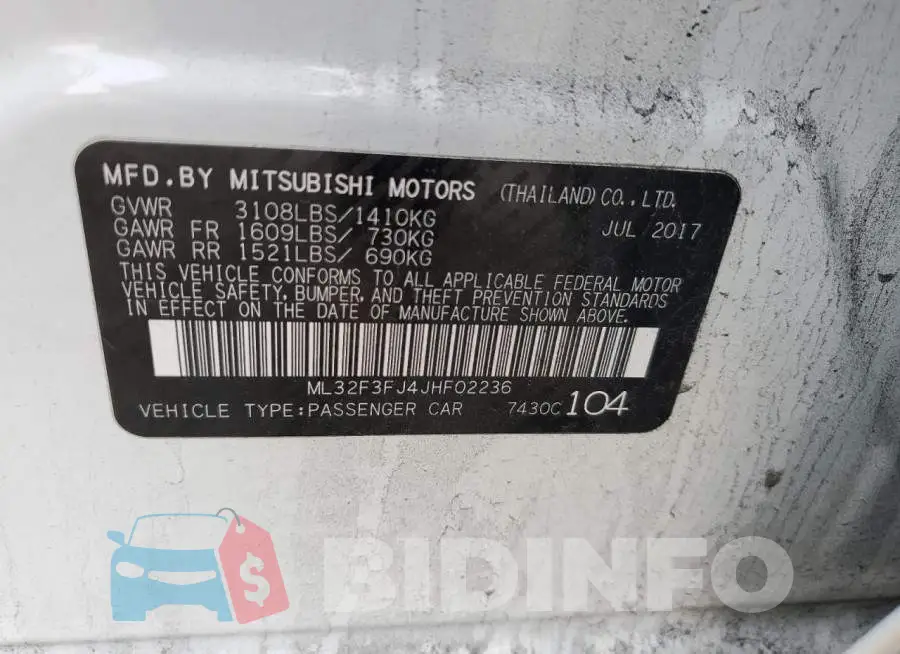 ML32F3FJ4JHF02236 Photo# 12