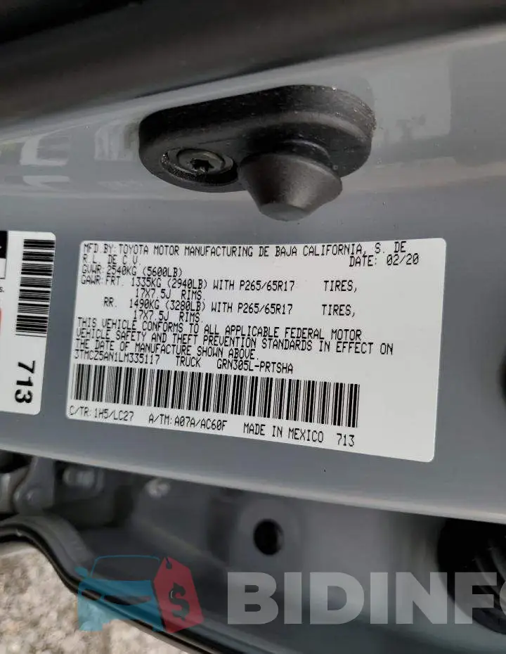 3TMCZ5AN1LM335117 Photo# 13