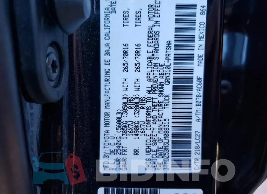 3TMDZ5BN3LM088315 Photo# 12