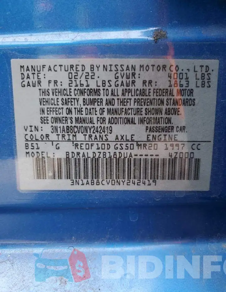 3N1AB8CV0NY242419 Photo# 13