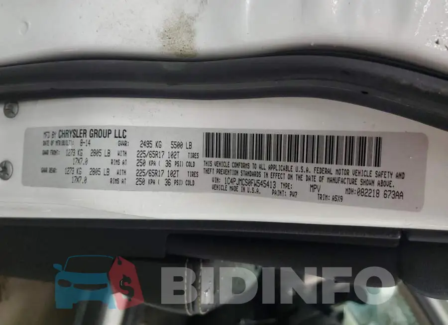 1C4PJMCS0FW545413 Photo# 13