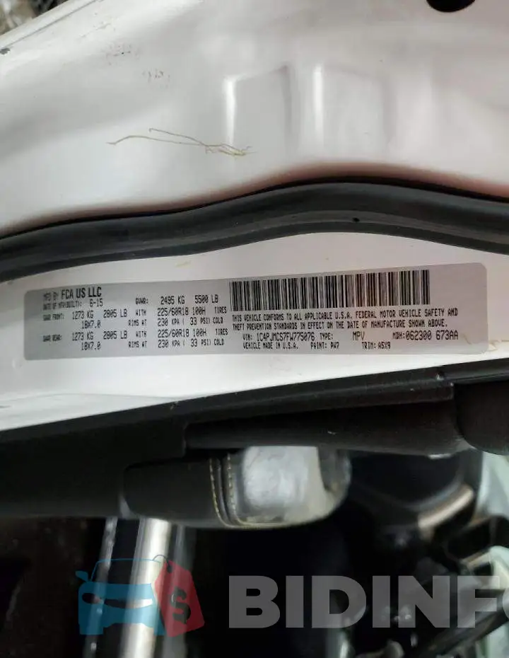 1C4PJMCS7FW775076 Photo# 13