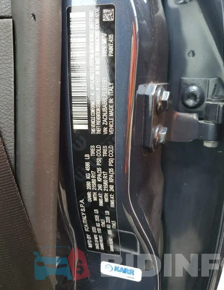 ZACNJBAB6LPL91293 Photo# 10