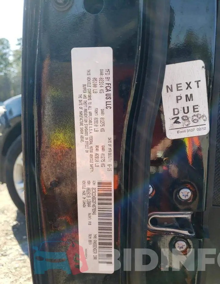 2C3CDXBG2FH878946 Photo# 13