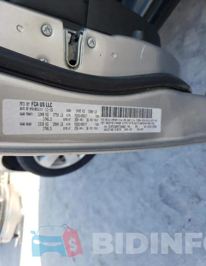 3C4PDCAB0HT544842 Photo# 10