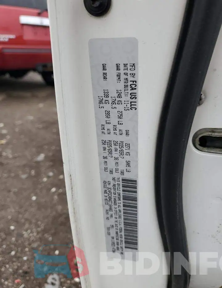 3C4PDCAB4GT164403 Photo# 10